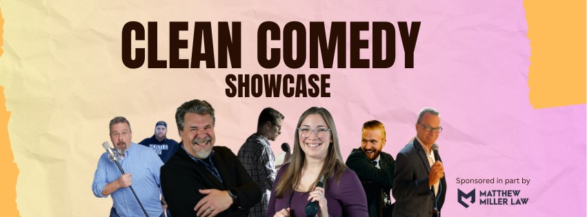 Brian Atkinson performs at a Clean Comedy showcase at Community House Coffee & Social in Muskegon, MI on Friday, January 31 at 7:00pm, hosted by Matt Sharpe.